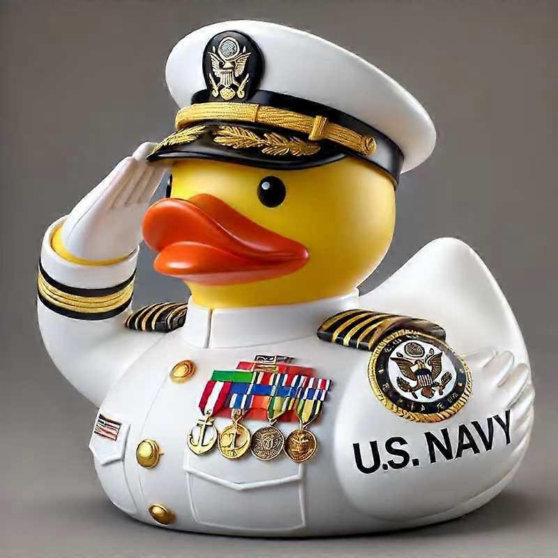 Captain's Duck Cruise Duck Decorative Ornaments Sailing Duck Captain Artwork Gift