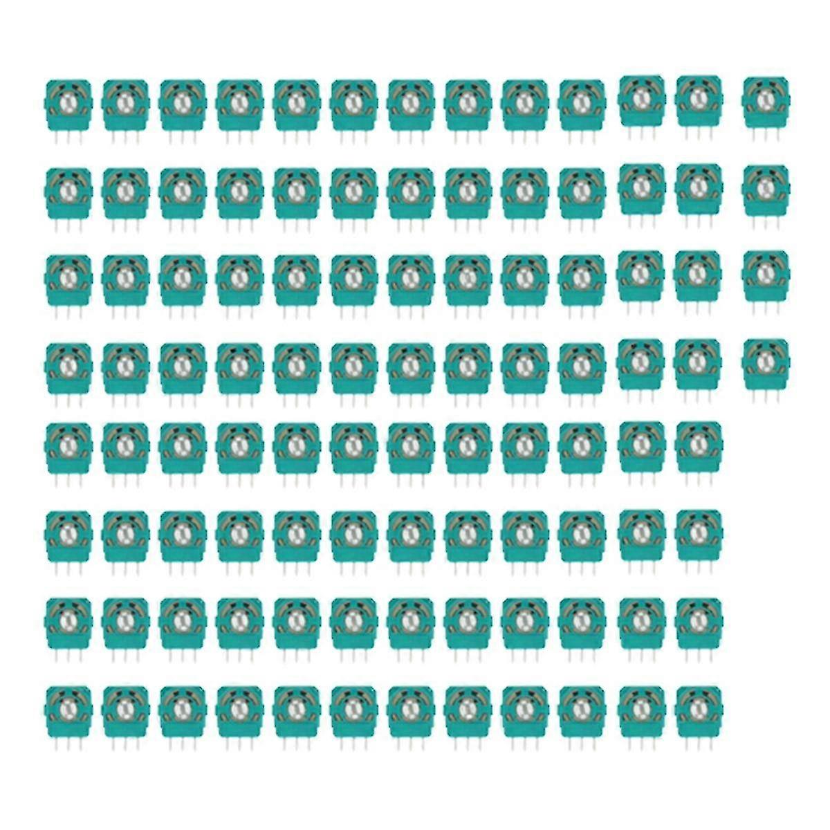 100PCS Joystick Potentiometers Sensor Module Kit for 10K Controllers 3D Thumbstick Axis Resistors RGreen SZRH