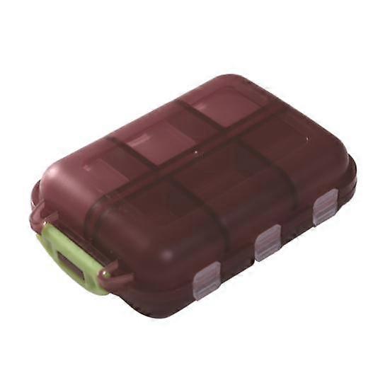 Pill Container Moistureproof Travel Accessories Dustproof 12 Grids Waterproof Pill Box Case Practical Organization Buckle Design