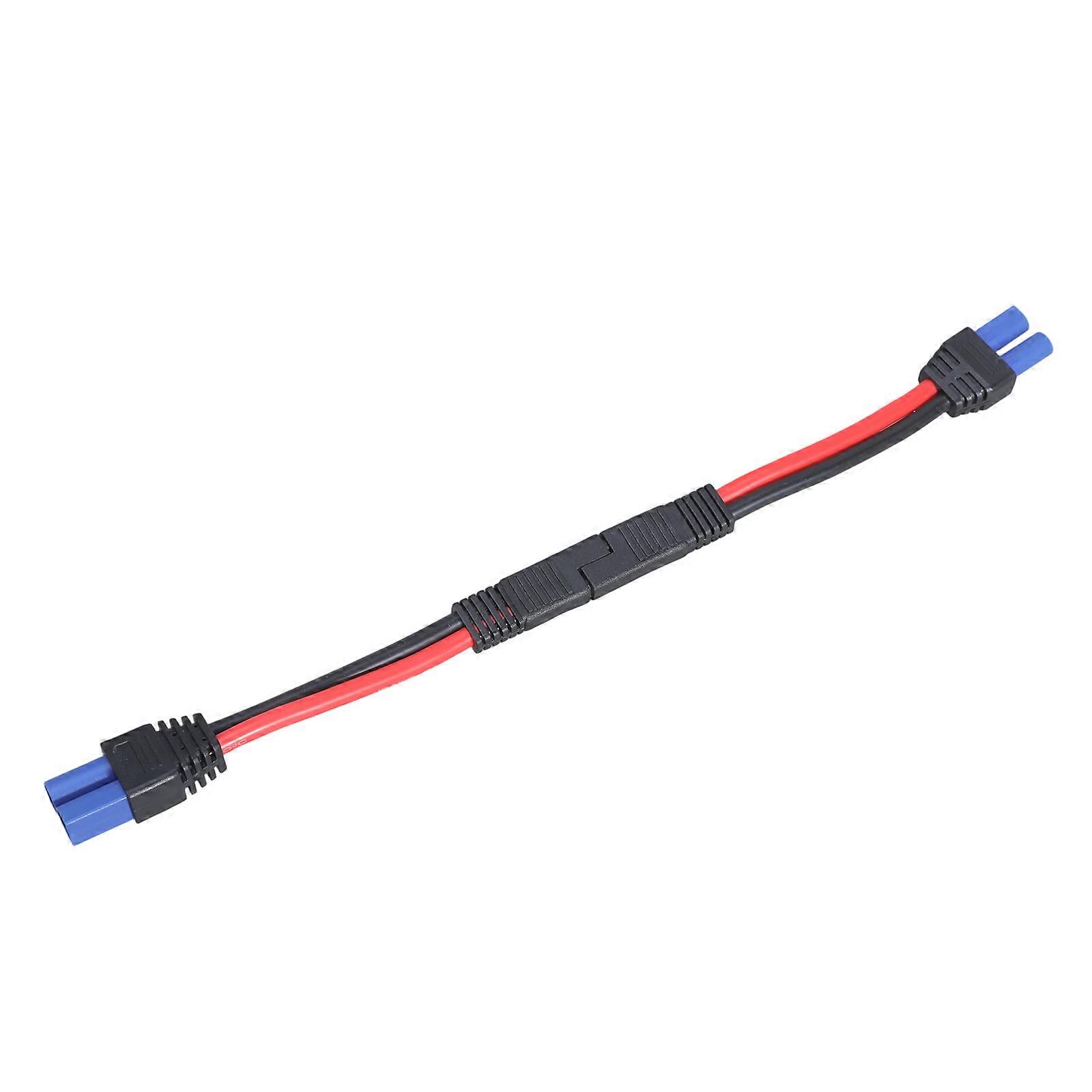 10AWG EC5 to Standard Transfer Cord Low Impedance Metal Strands Suitable for Motorcycle and Vehicle Battery Replacement Multicolor