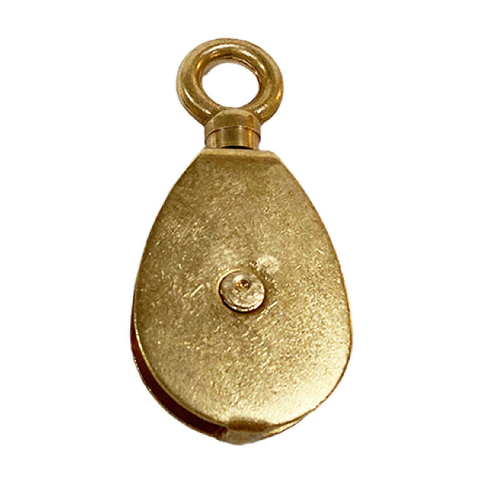 Corrosion Protection Precise Crafted Brass Boat Sheave Optimized for Smooth Operation in Demanding Seafaring Conditions  50MM