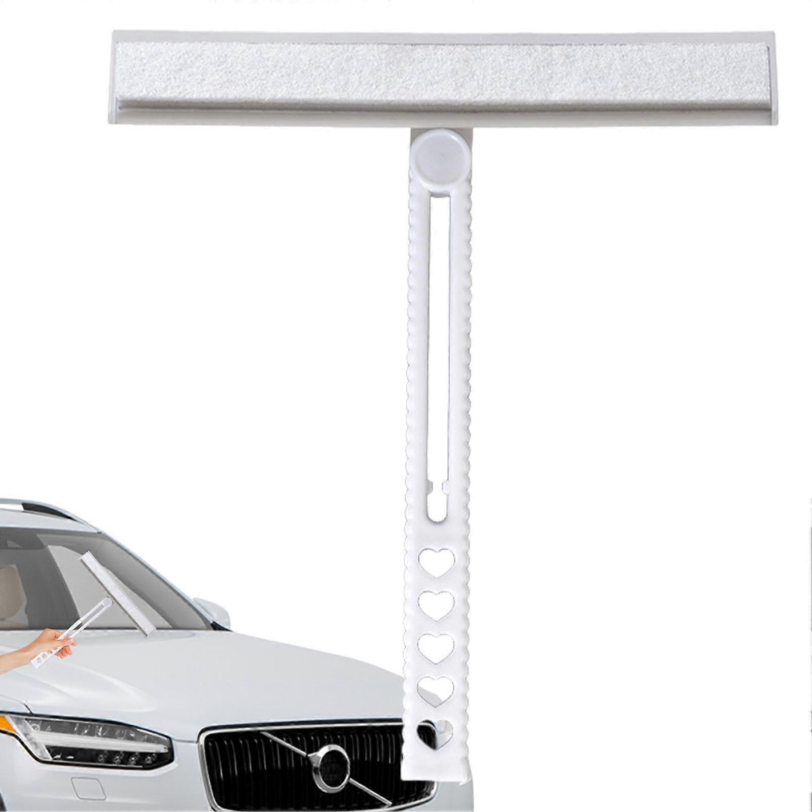 Window Cleaning Squeegee with Ergonomic Handle for Glass, Mirror, and Bathroom Walls 28x32cm