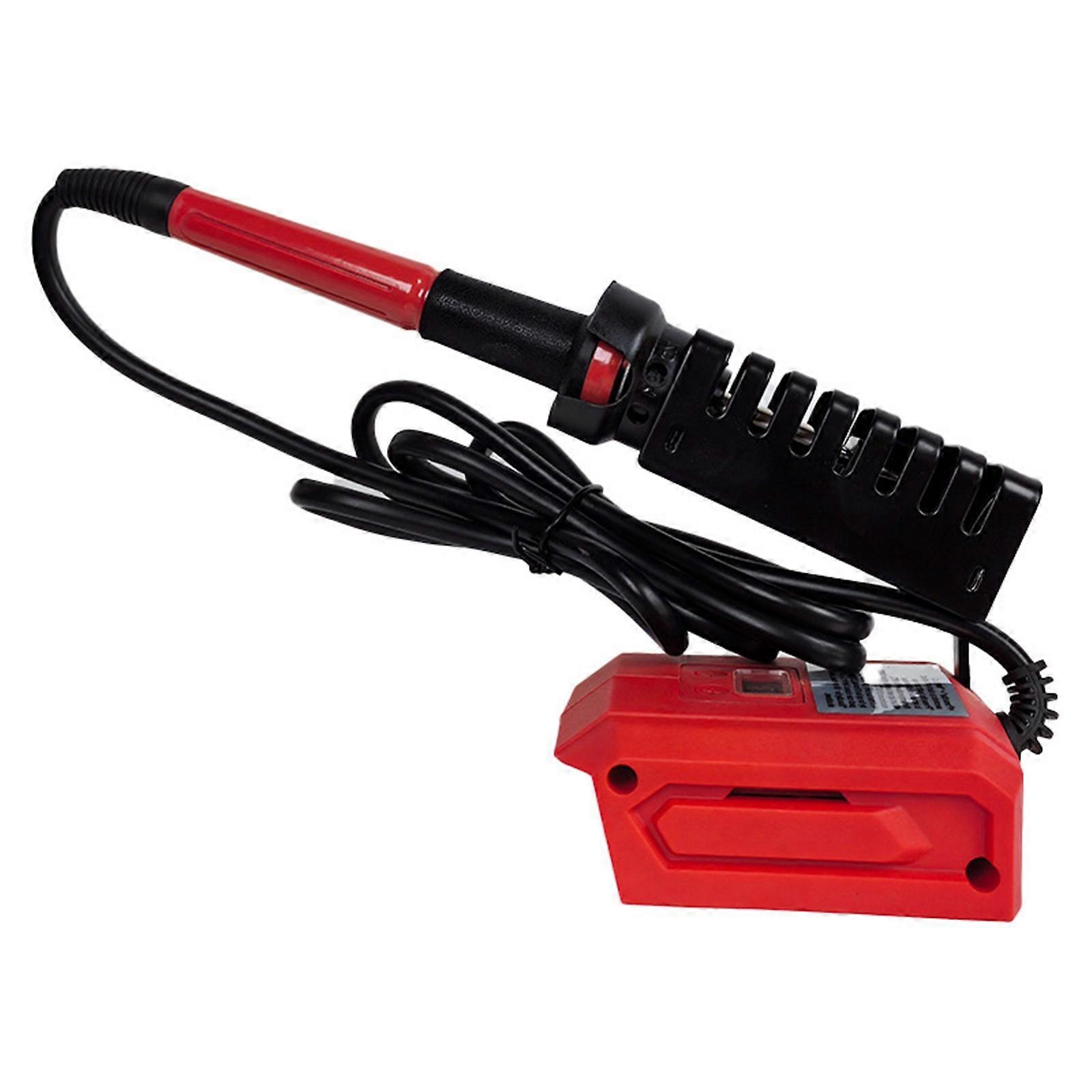 20V Wireless Soldering Iron with Safety Features Delicate Body Rapid Warming Up Function for PCB Maintenance Multicolor