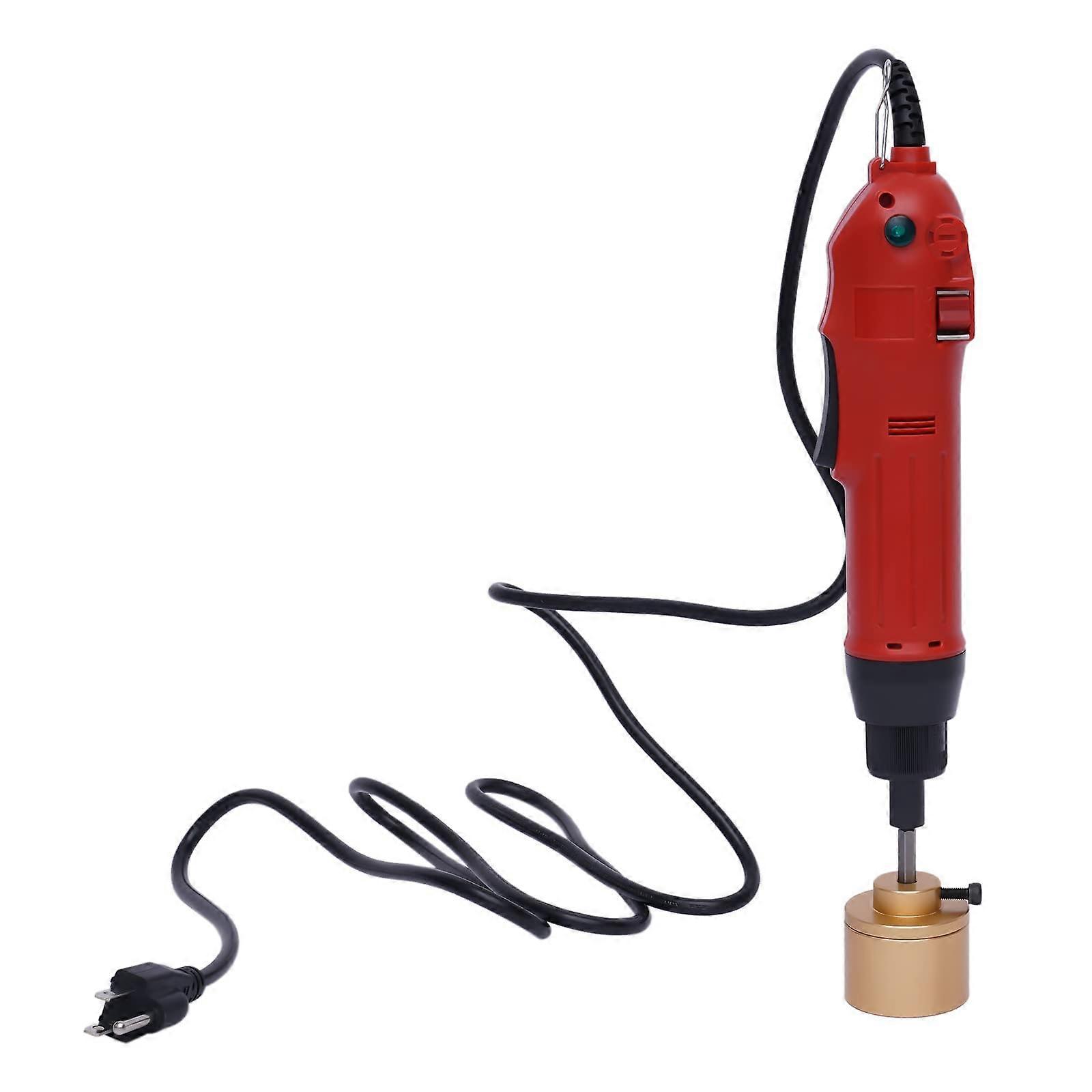 Electric Handheld Bottle Capping Machine for 1030mm Plastic Screw Caps Sealing Tool