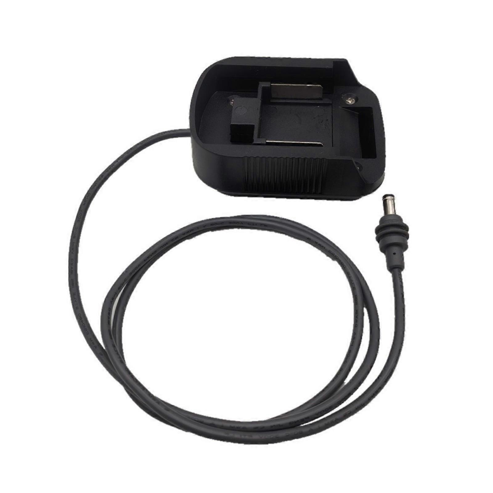 For BL1830 BL1890 Battery to 5.5x2.1mm Power Tool Connector Adapter Dock Holder Power Converter Cord for Router Multicolor