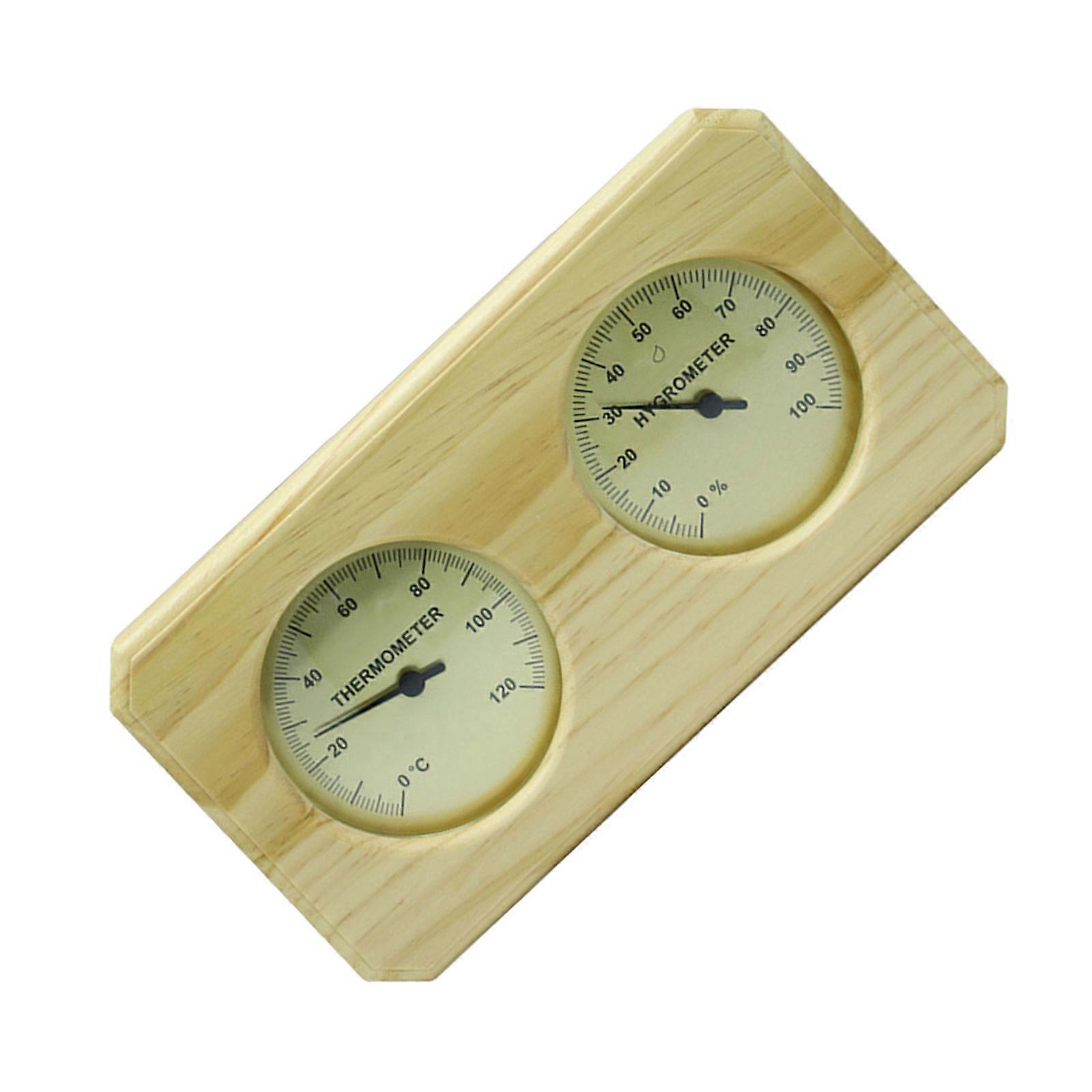 Αδιάβροχο Θερμόμετρο Μέτρησης Υγρασίας Θερμοκρασίας Επιτοίχιο Θερμόμετρο Υγρόμετρο για Μπάνιο Σάουνα Δωμάτιο Μωρού Πολύχρωμο