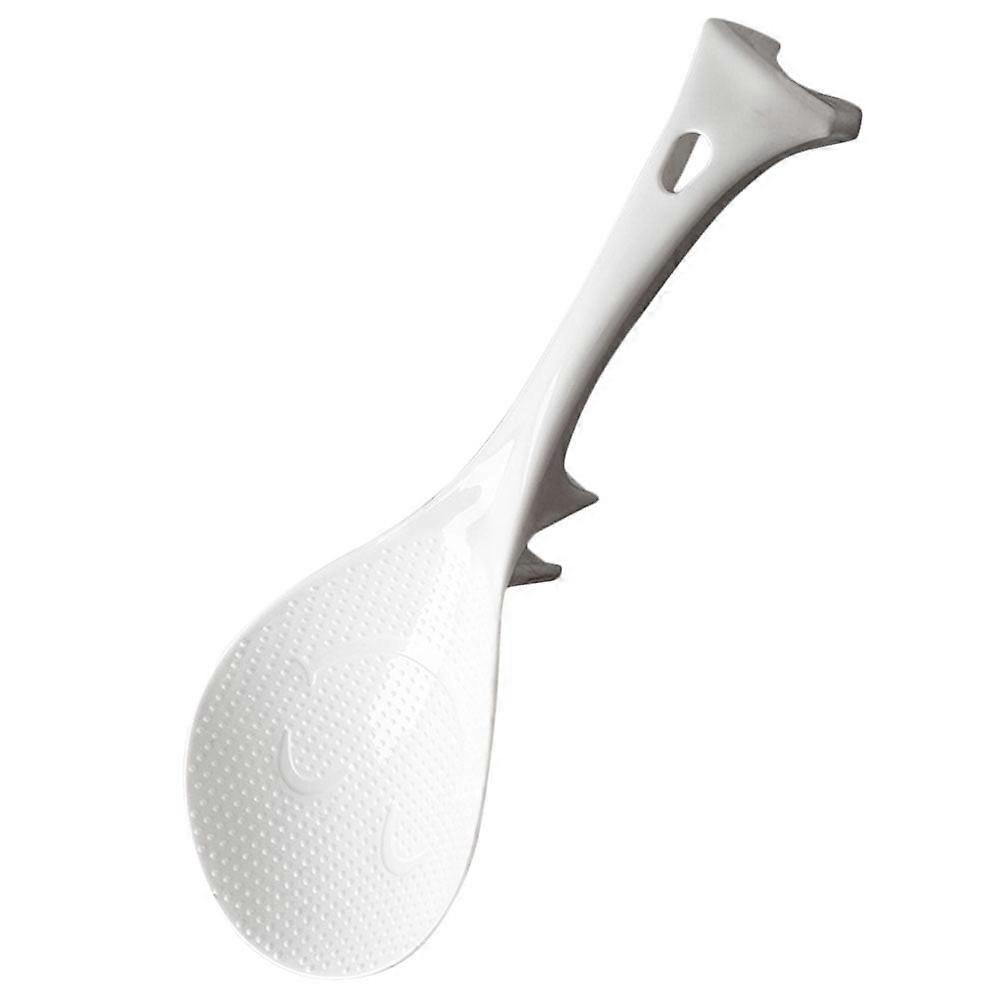 Non-stick Rice Spoon Standable Multipurpose Kitchen Helper Nonstick Table Spoons