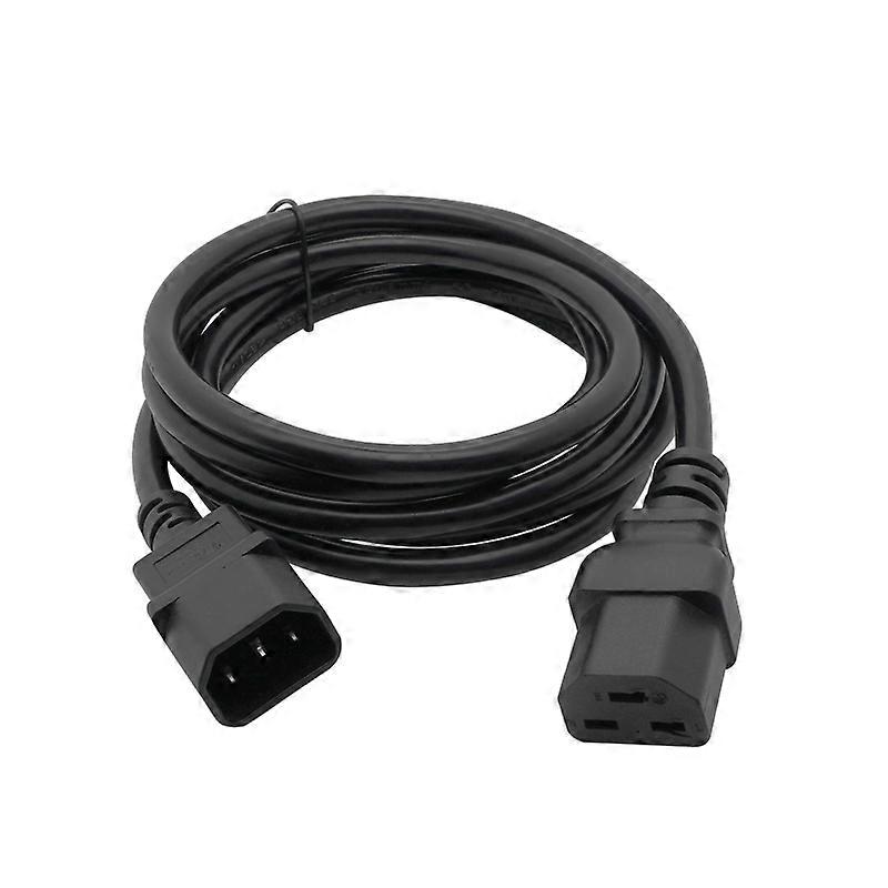 IEC 320 3-polig C14-hane till C21-hona förlängningssladd för huvudström 2M