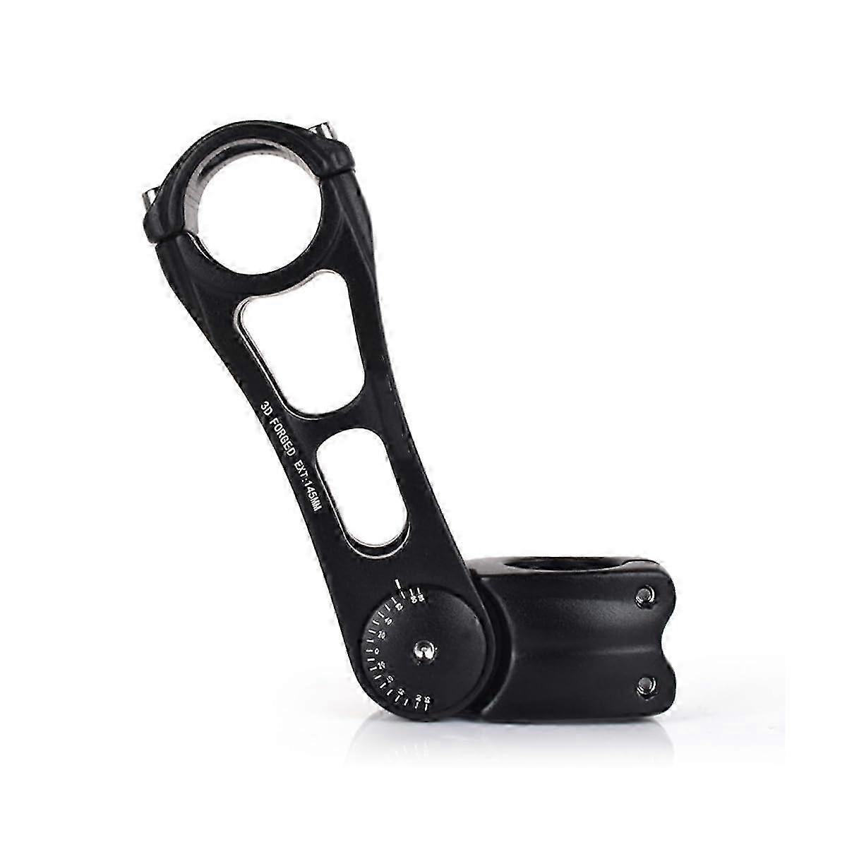 bicycle handlebar stem, ± 85 ° adjustable bicycle stem 31.8 mm bicycle riser ahead