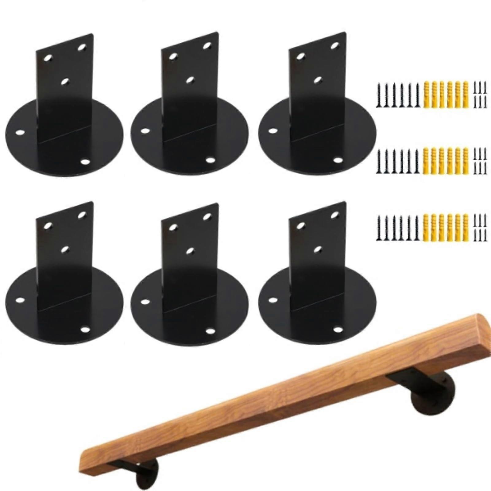 TTMA Supports de main courante réglables lot de 6 supports de rampe descalier en acier inoxydable no