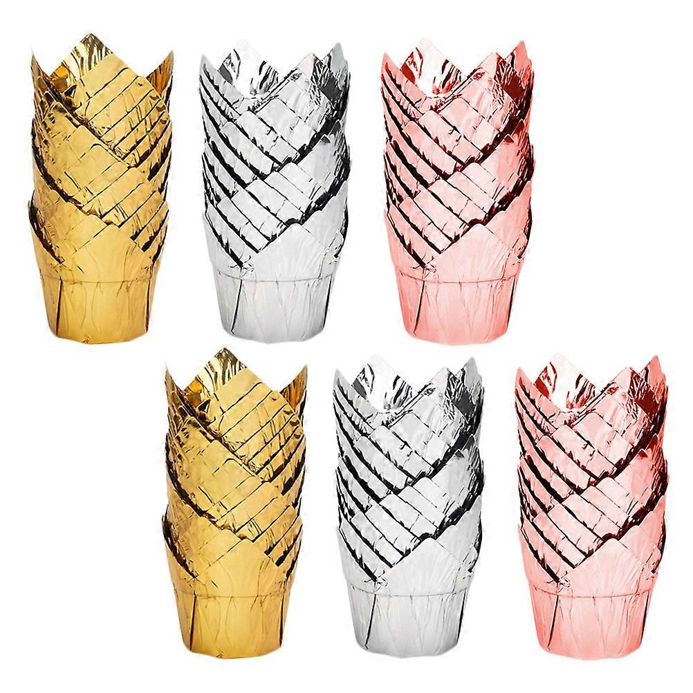 100pcs Delicate Small Cake Cup Cake Holder Disposable Cake Cup Baking Decor