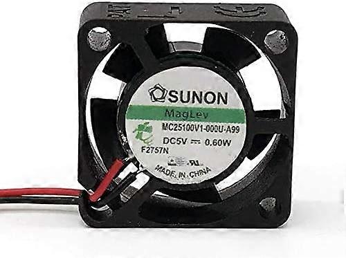 Small Cooling Fan DC 5V 25mm Compact Energy Saving Low Noise for Electronics