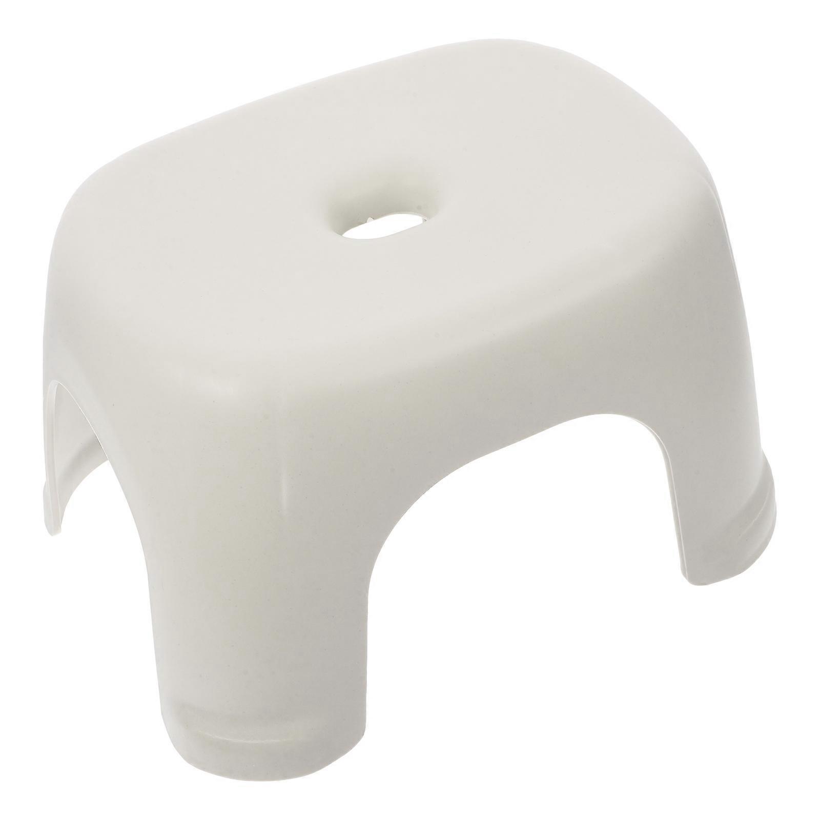 Pink Multifunctional PP Stool for Home Use with Antislip Base and Design 6 x 6 inches