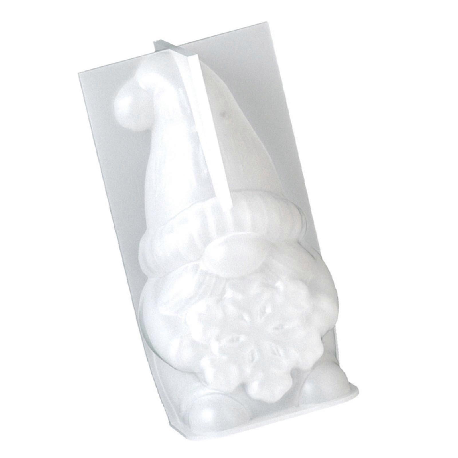 Reusable Silicone Candle Mould With Santa Snowflake Pine Tree Designs For Christmas Crafting Projects Multicolor