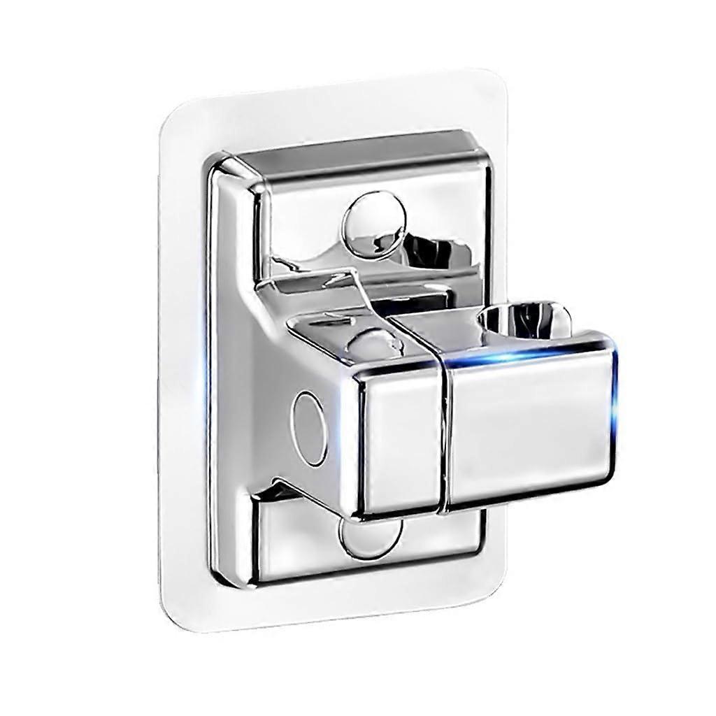 Adjustable Shower Head Holder Wall Mount No Drilling for Bathroom White 12cm Fruit Peach5