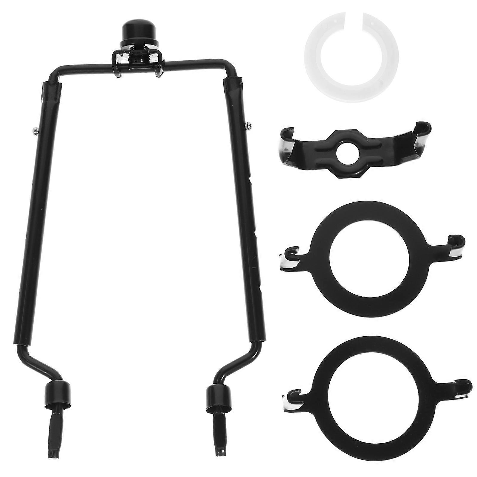 Lamp Harp Holder for Table Lamp Accessories 3Sets Black Durable Kit