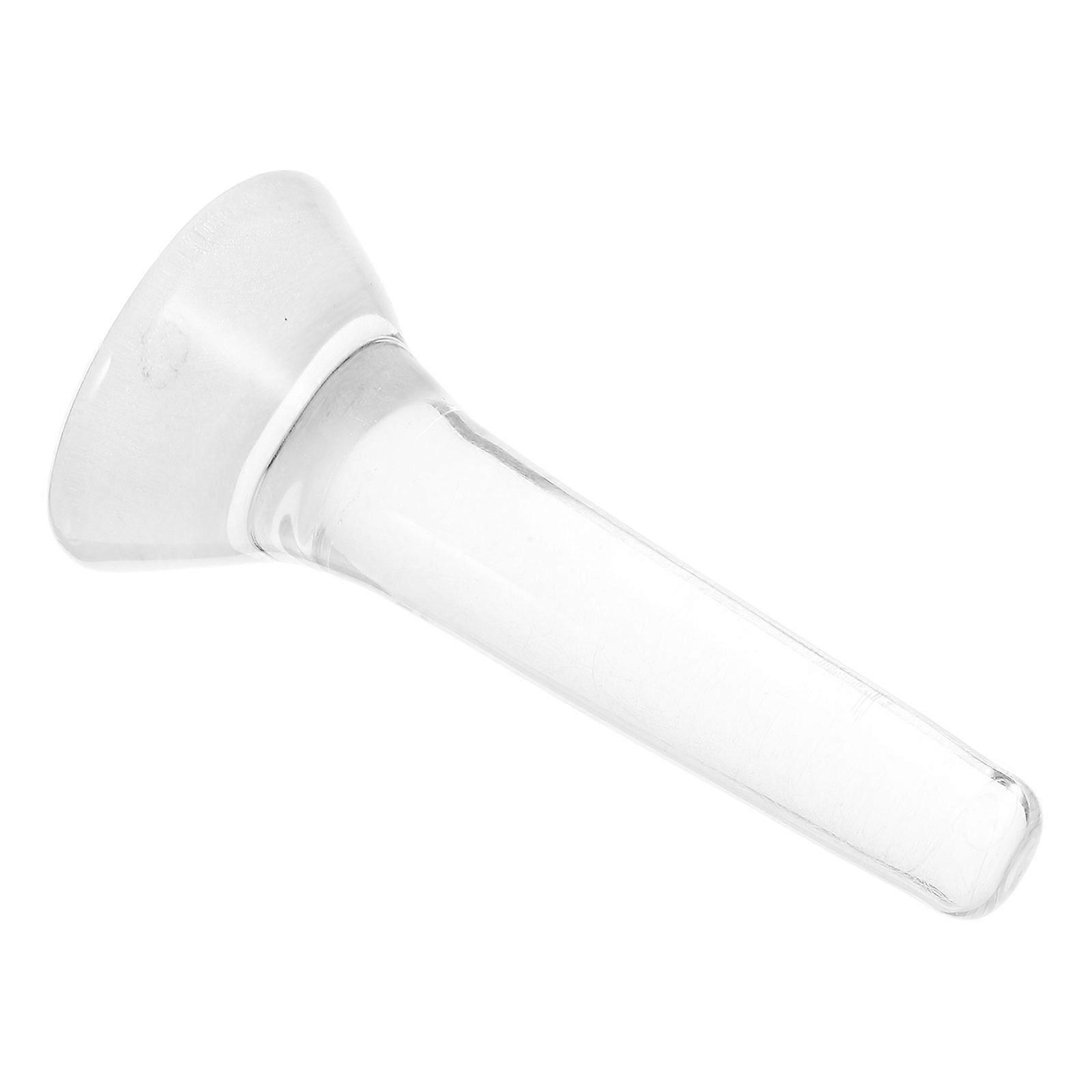 Transparent Crystal Flat Bottom Grinding Rod for Manual Grinding