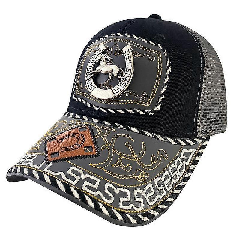 Western Trucker Hat for Men Women Vintage Cowboy Country  display picture 1