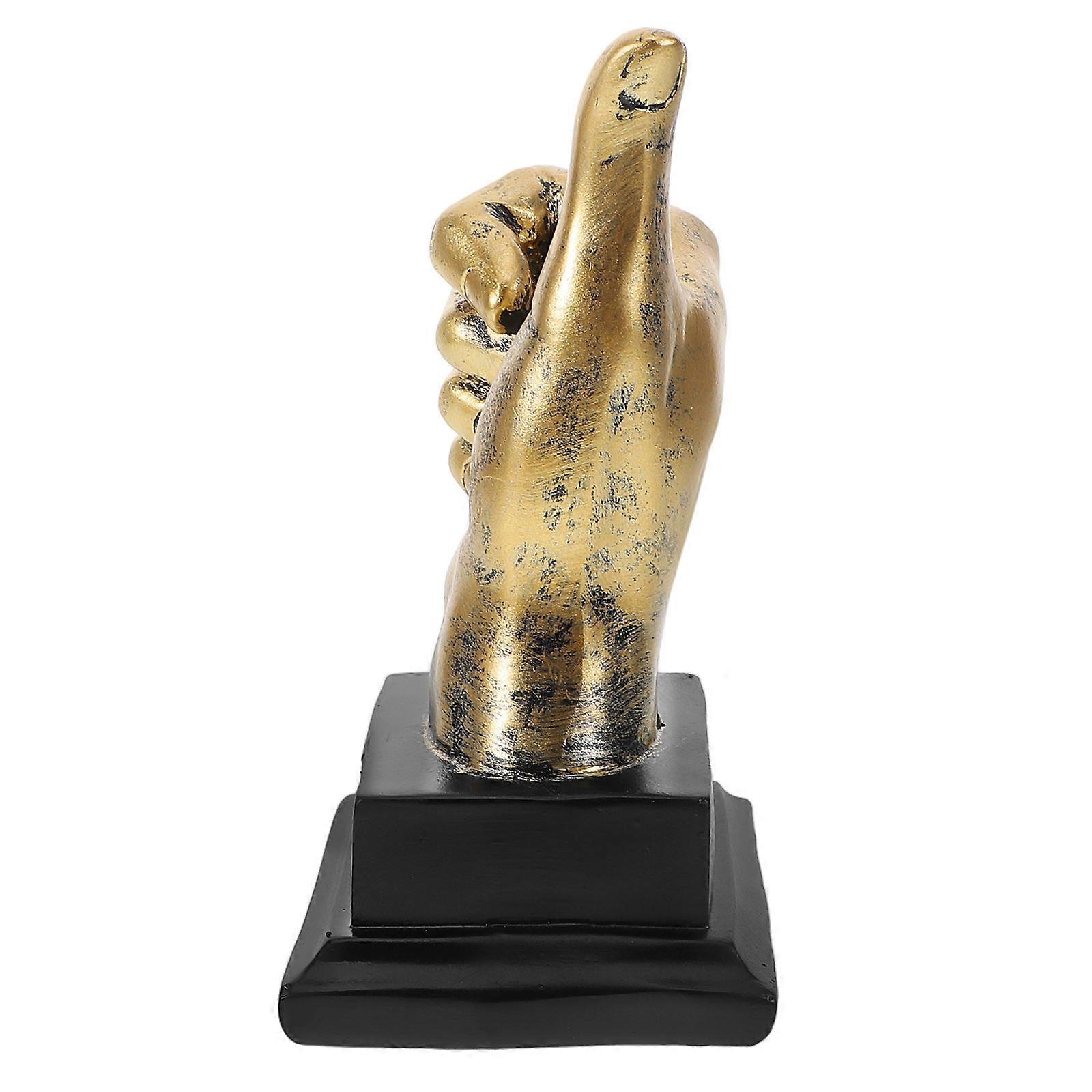 Thumbs Up Trophy Resin Finger Trophy for Competition