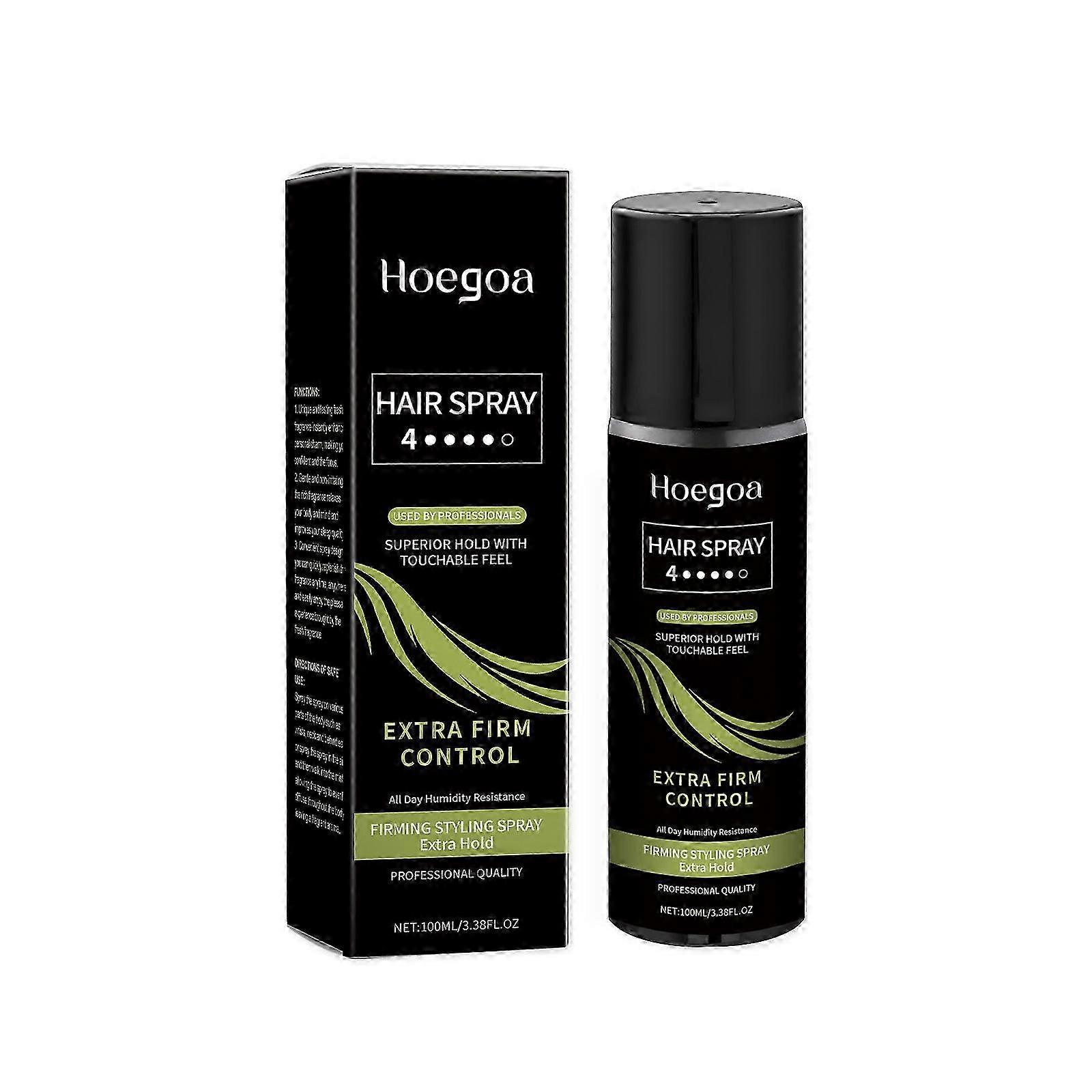 Nourishing Hair Styling Spray - 24H Hold, Moisturizing with Hyaluronic Acid, Defines Curls & Braids