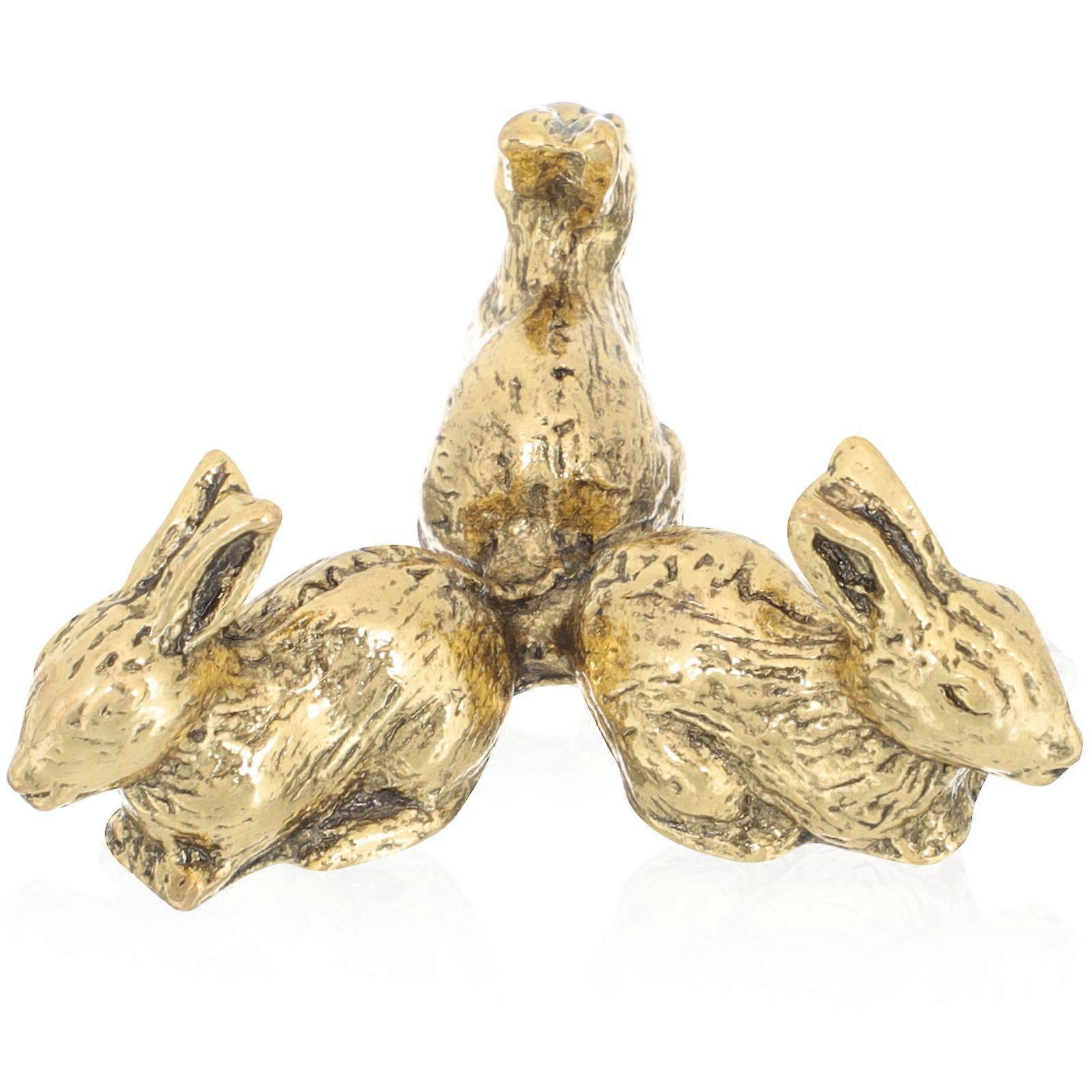 Rabbit Shaped Crystal Ball Base 5Pcs Display Stand for Home Use
