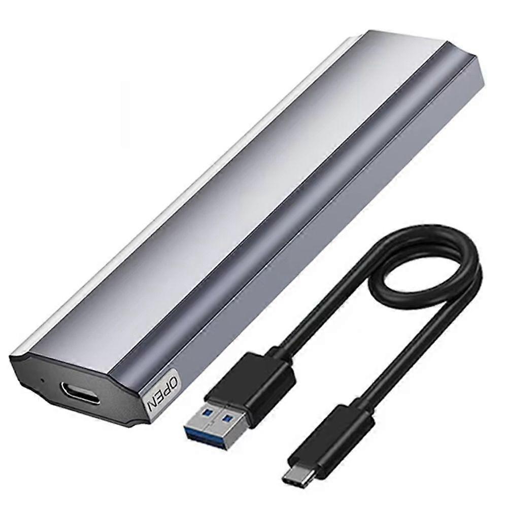 M11 Toolless M.2 SSD Hard Drive Case NVME/NGFF 10Gbp Type-C 3.1 Solid State Drive Enclosure for Storage Expansion