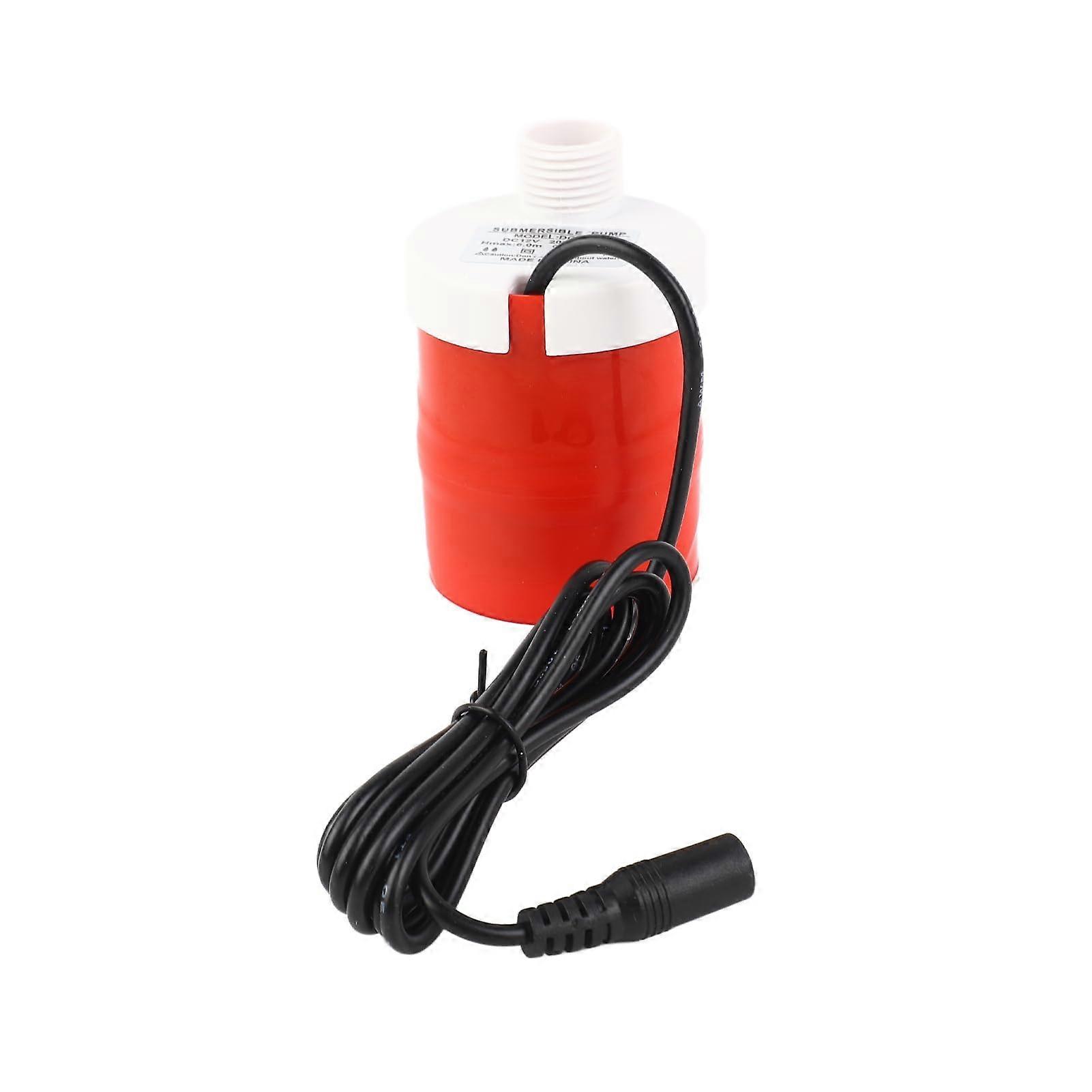 Submersible Sump Pump For Aquarium Fish Fountain, Quiet Operation,  Flow, Freshwater Compatible, Compact Design