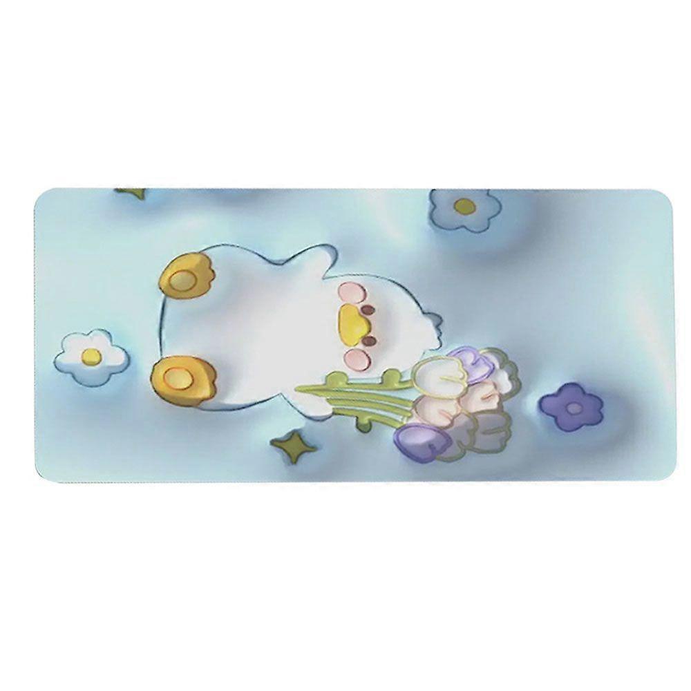 Naked eye 3D three-dimensional effect mouse pad abstract three-dimensional non-slip table pad keyboard and mouse table pad