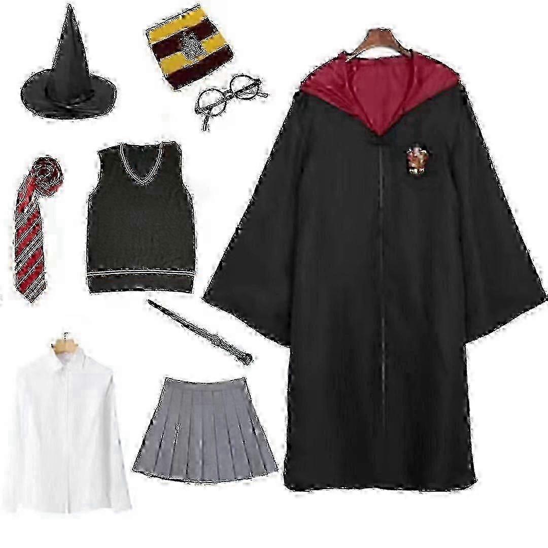 Gryffindor Uniform Cosplay Costume for Stage Performance and Halloween