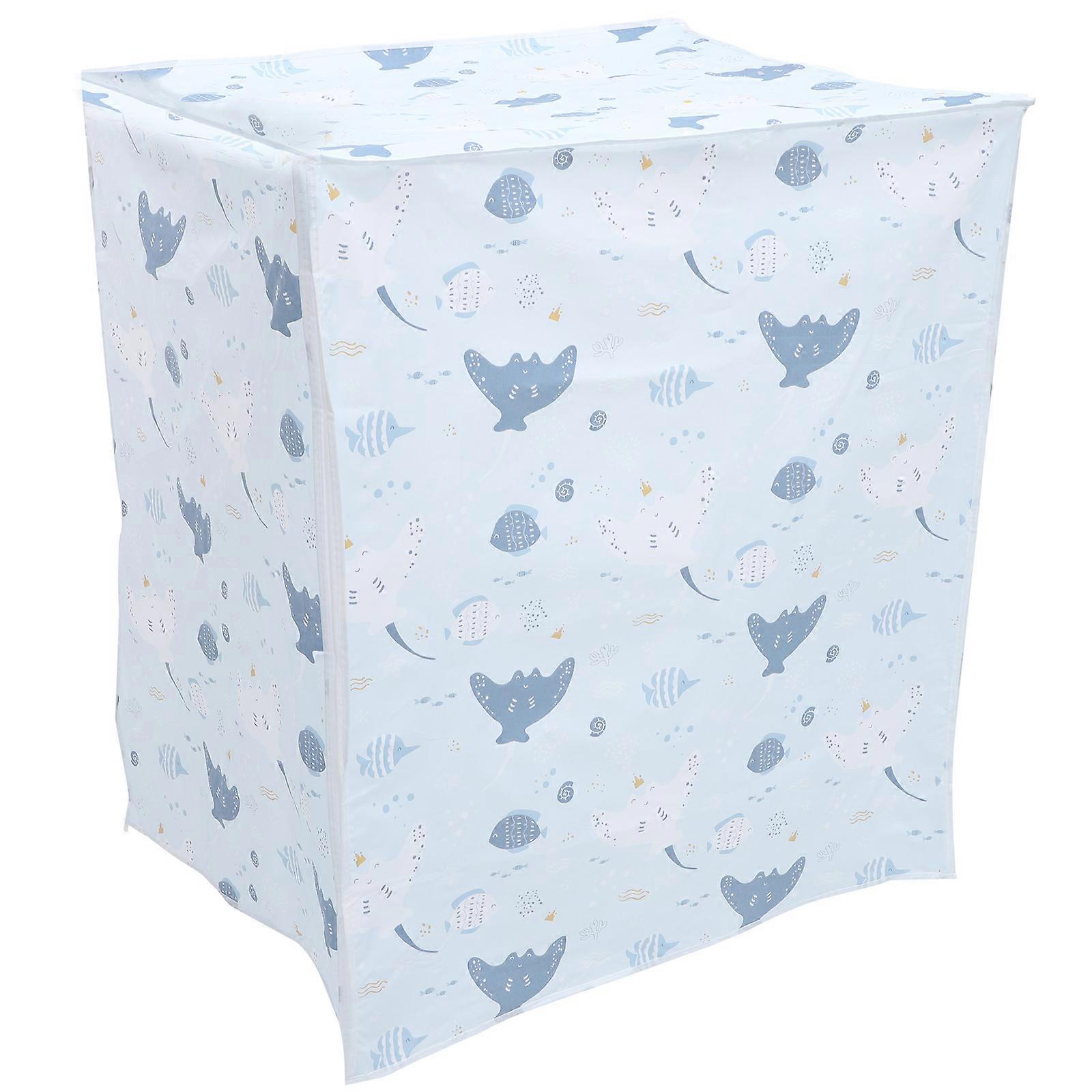 Washing Machine Protector Cover 5Pcs Dustproof And Waterproof For Home Users Indoor Laundry Room With Rectangular Design