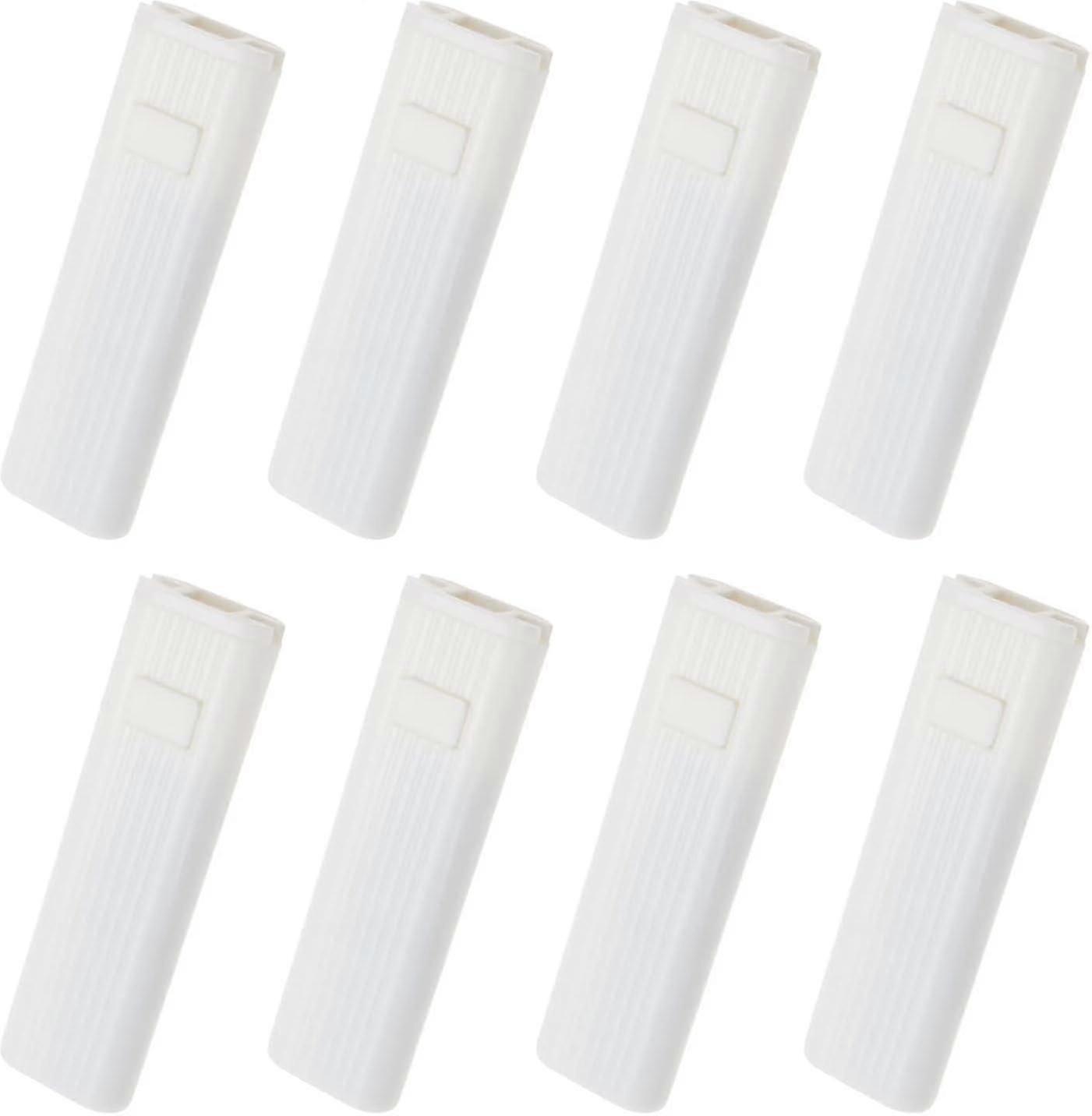 White Plastic Safety Handle Cl Vertical Blind Replacement Cords - 8 Pack