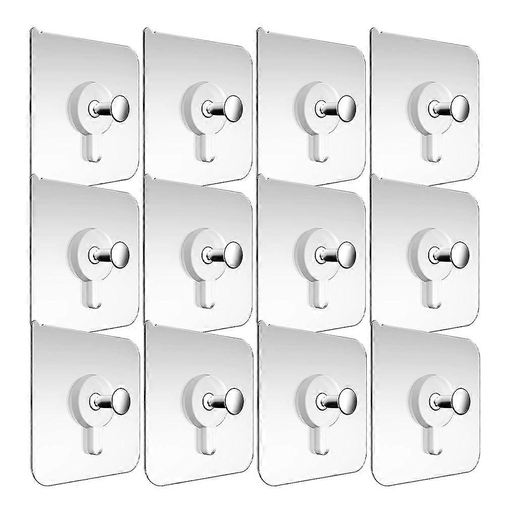 Picture Hangers Without Nails Adhesive Hooks for Hanging 30Pcs