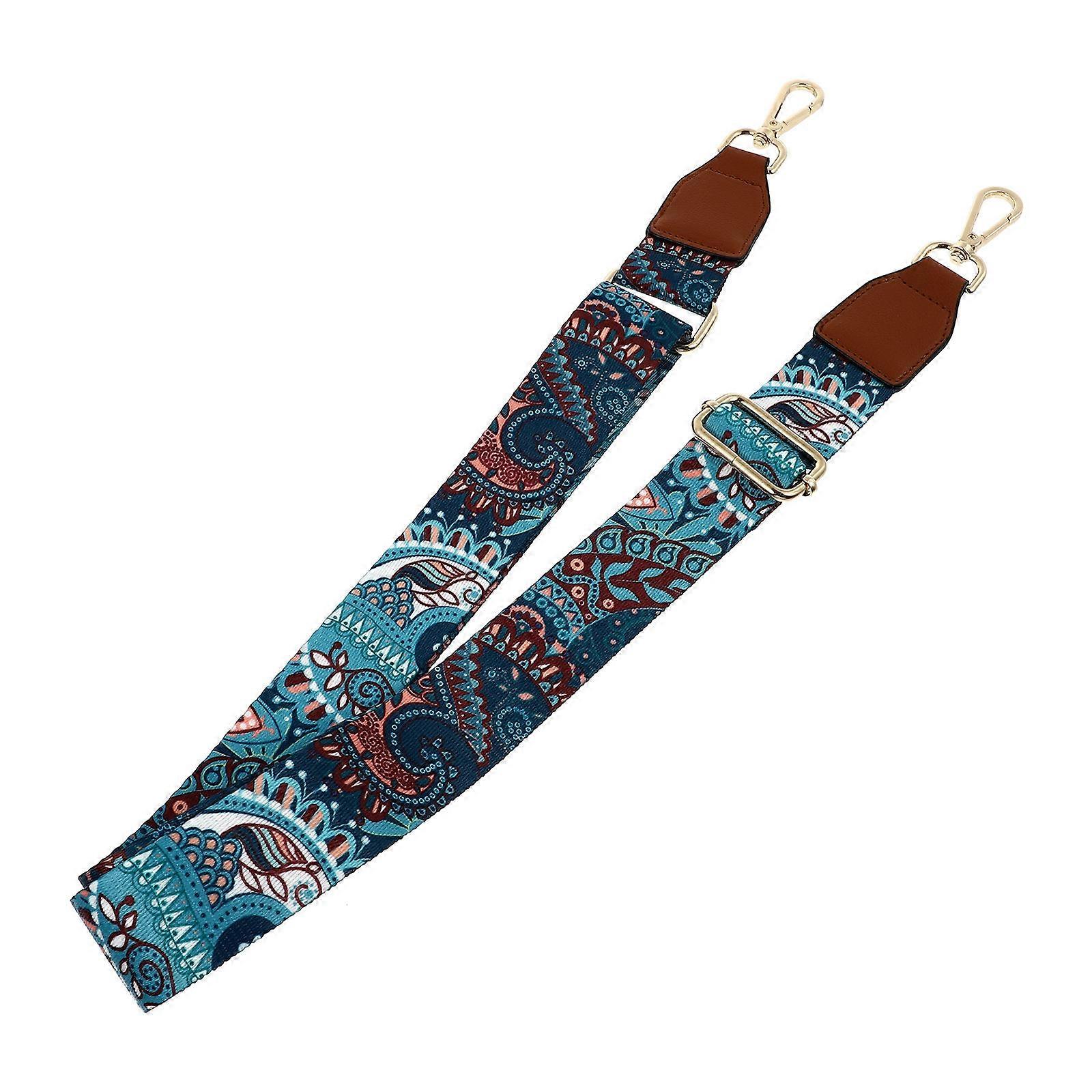 Adjustable Ethnic Guitar Strap for Guitar Use 1Pcs Multi-Functional Shoulder Strap