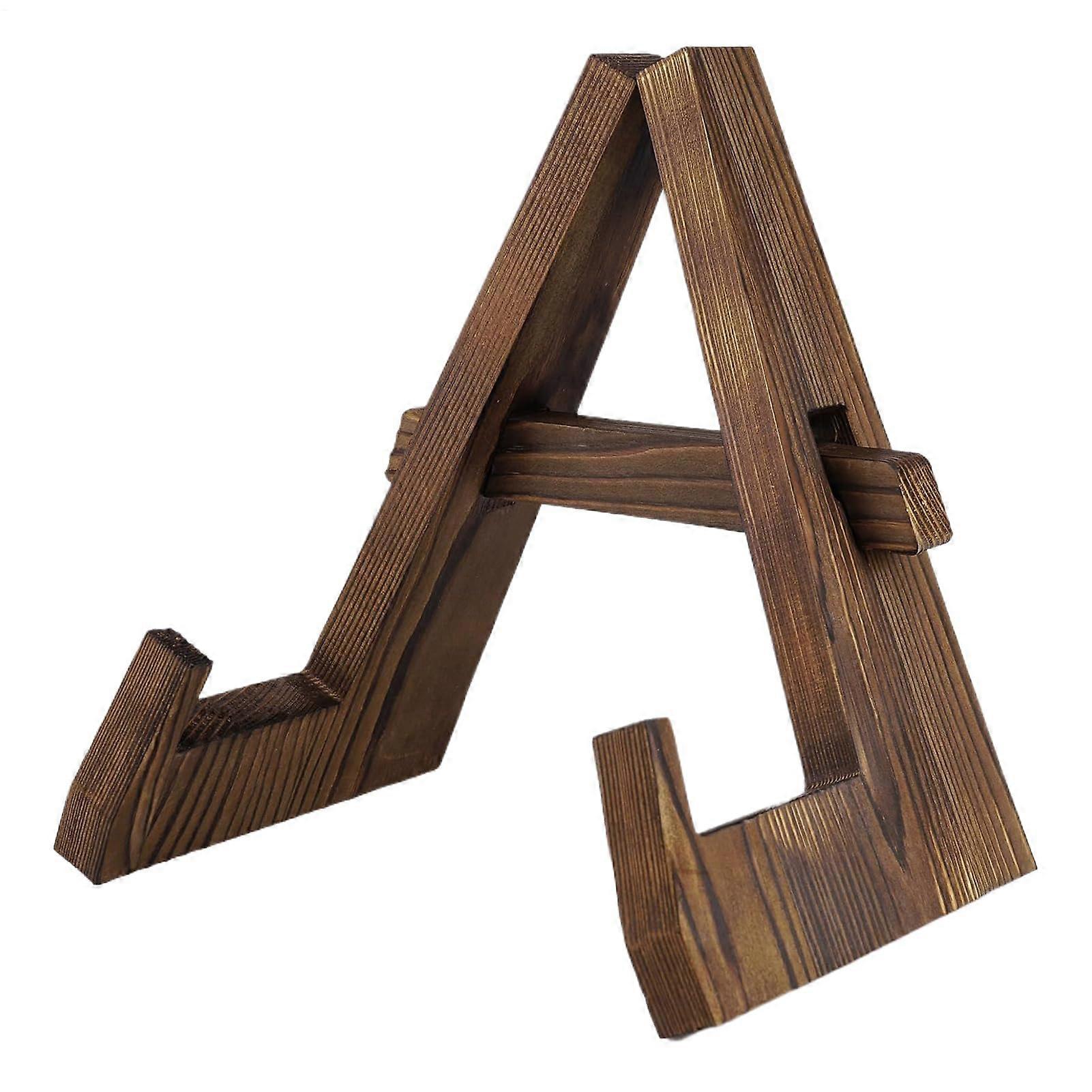 Adjustable Wooden Cookbook Stand with Foldable Solid Wood Design for Kitchen Recipe Reading