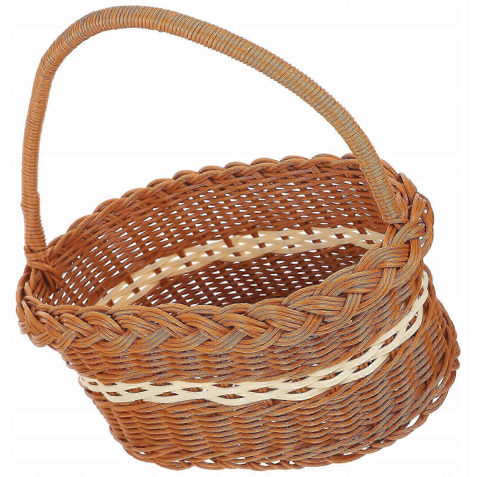 25-26 Fruit Storage Basket Dessert Woven Container