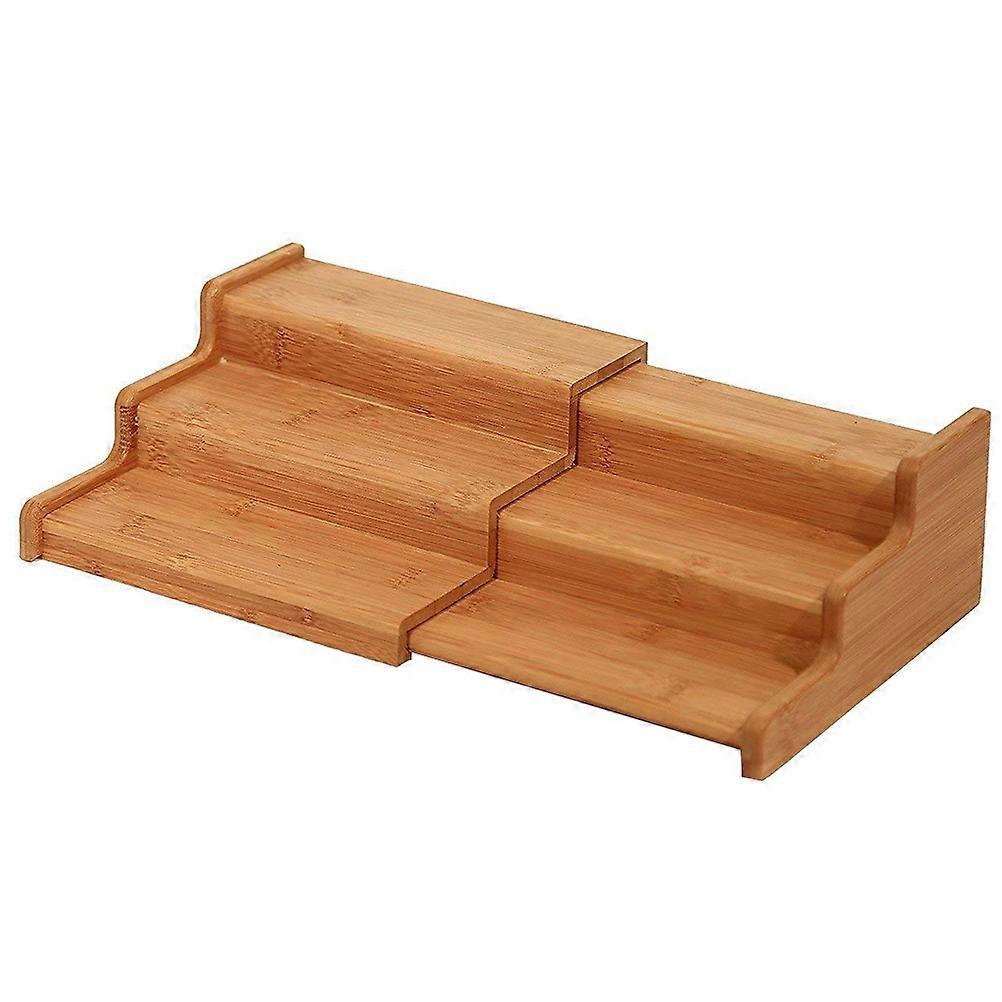 Multi-Function Storage Rack Bamboo Kitchen Shelf for Kitchen 2Pcs