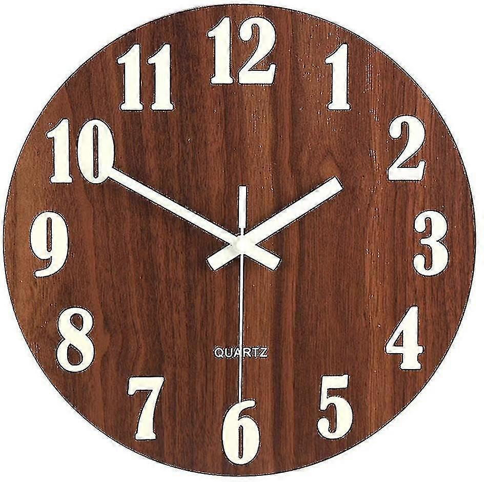 30cm/12inch Luminous Clock Clock With Silent