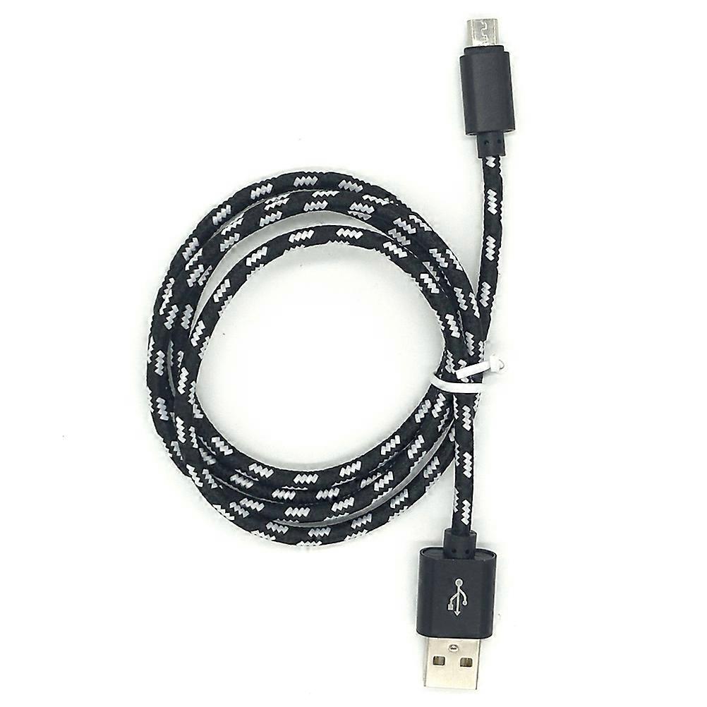 USB Data Transfer Cable Micro USB Data Sync and Charging Cable Outdoor Mobile Phone Data Cable Silicone Material 1Pack