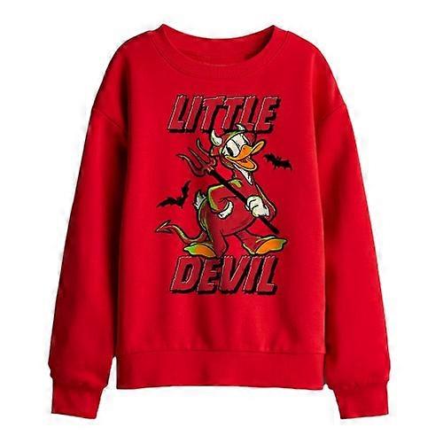 Disney Childrens/Kids Little Devil Donald Duck Sweatshirt