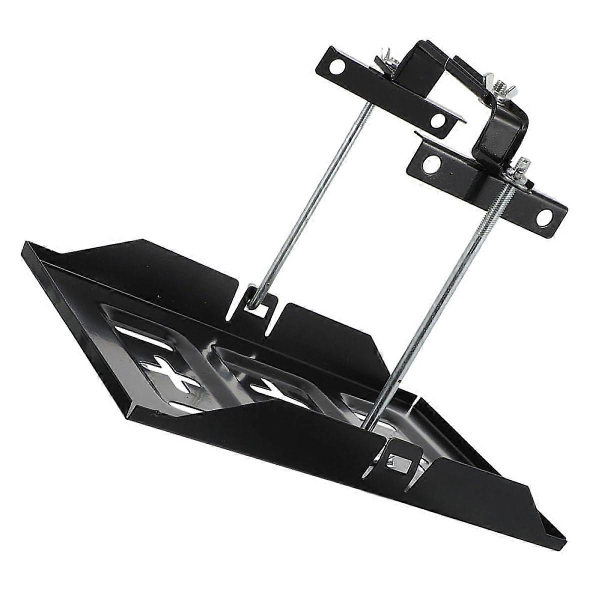 Car Battery Holder with Durable Steel Construction, Adjustable Hold Down Bracket for Boat