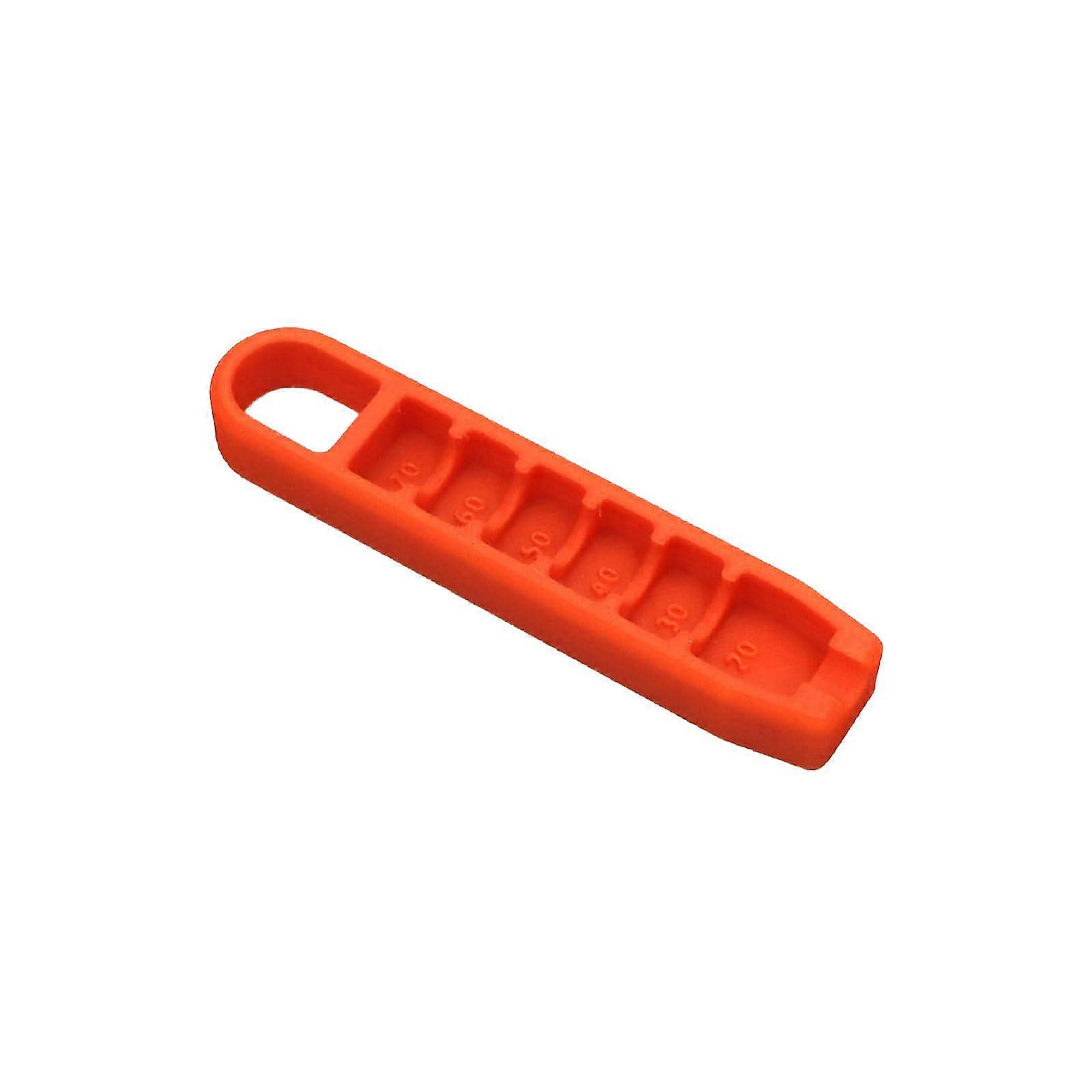 Golf Tee Height Gauge with Easy Read Scale, Adjustable for Drivers and Irons, Lightweight Design