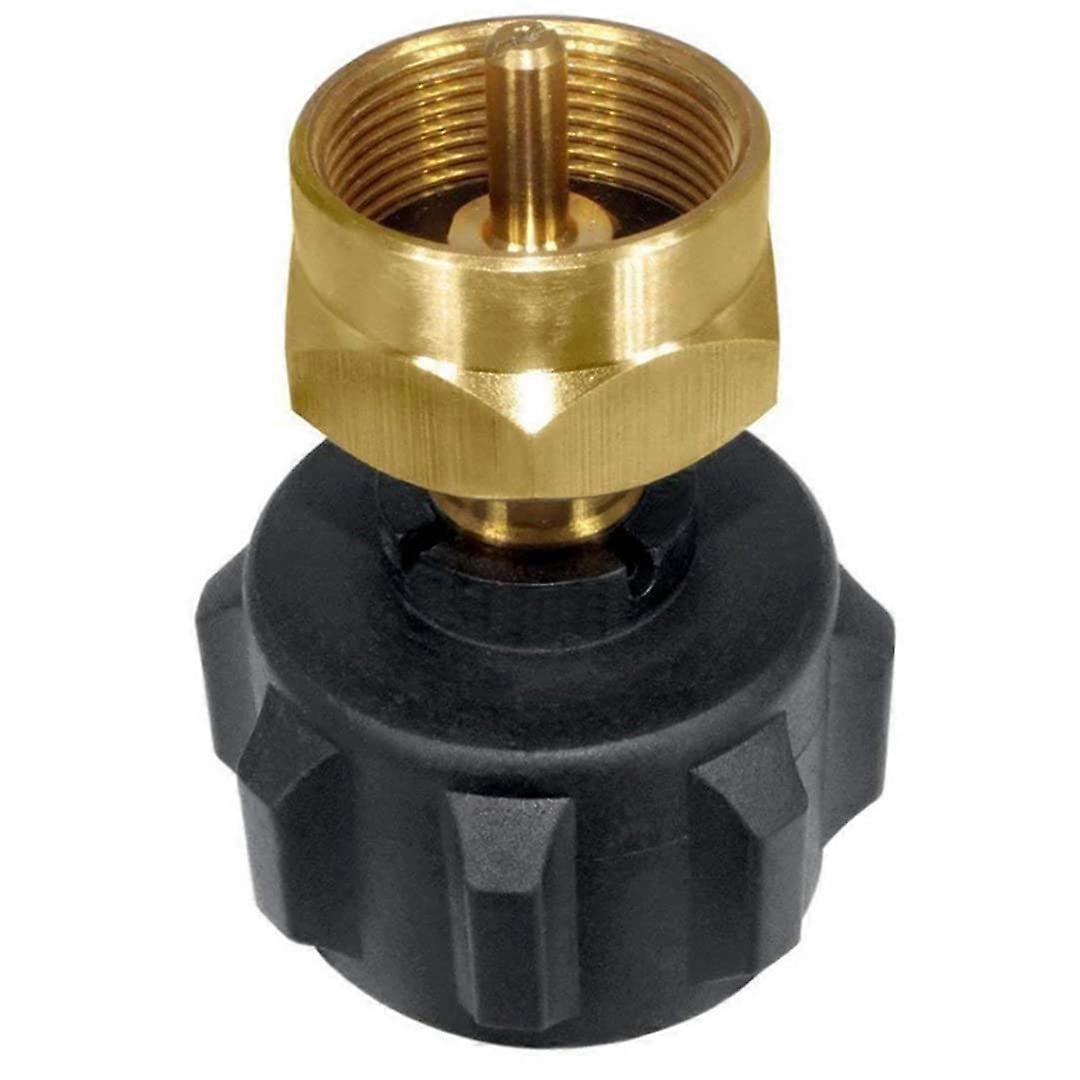 Propane Refill Adapter Kit with Gas Cylinder Connector for Quick Refill and Secure Leak Prevention