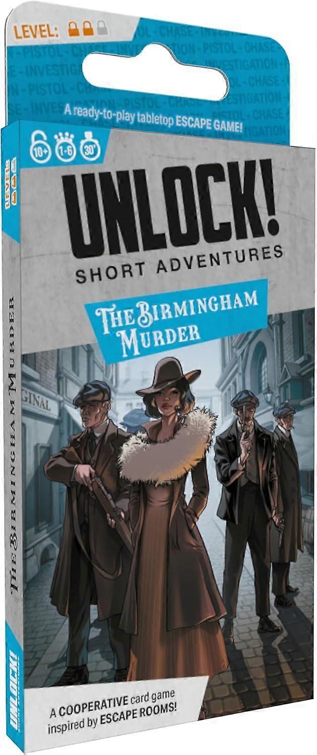 Unlock! Short Adventures 9 Birmingham Murder Card Game