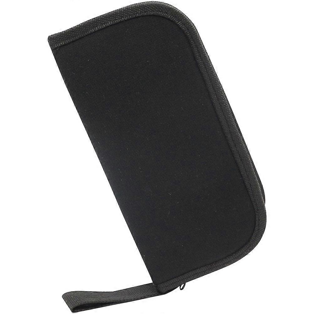 Instrument Repair Tool Storage Organizer For Technicians With Rectangular Shape In Black And Zipper Closure 1Pcs