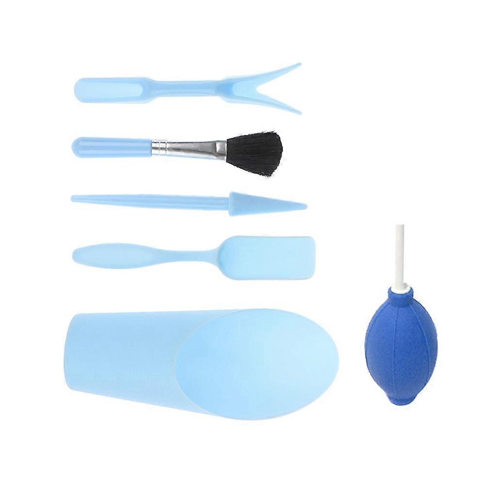 Plant Mini Garden Hand Tools for Excavation 2Sets Blue