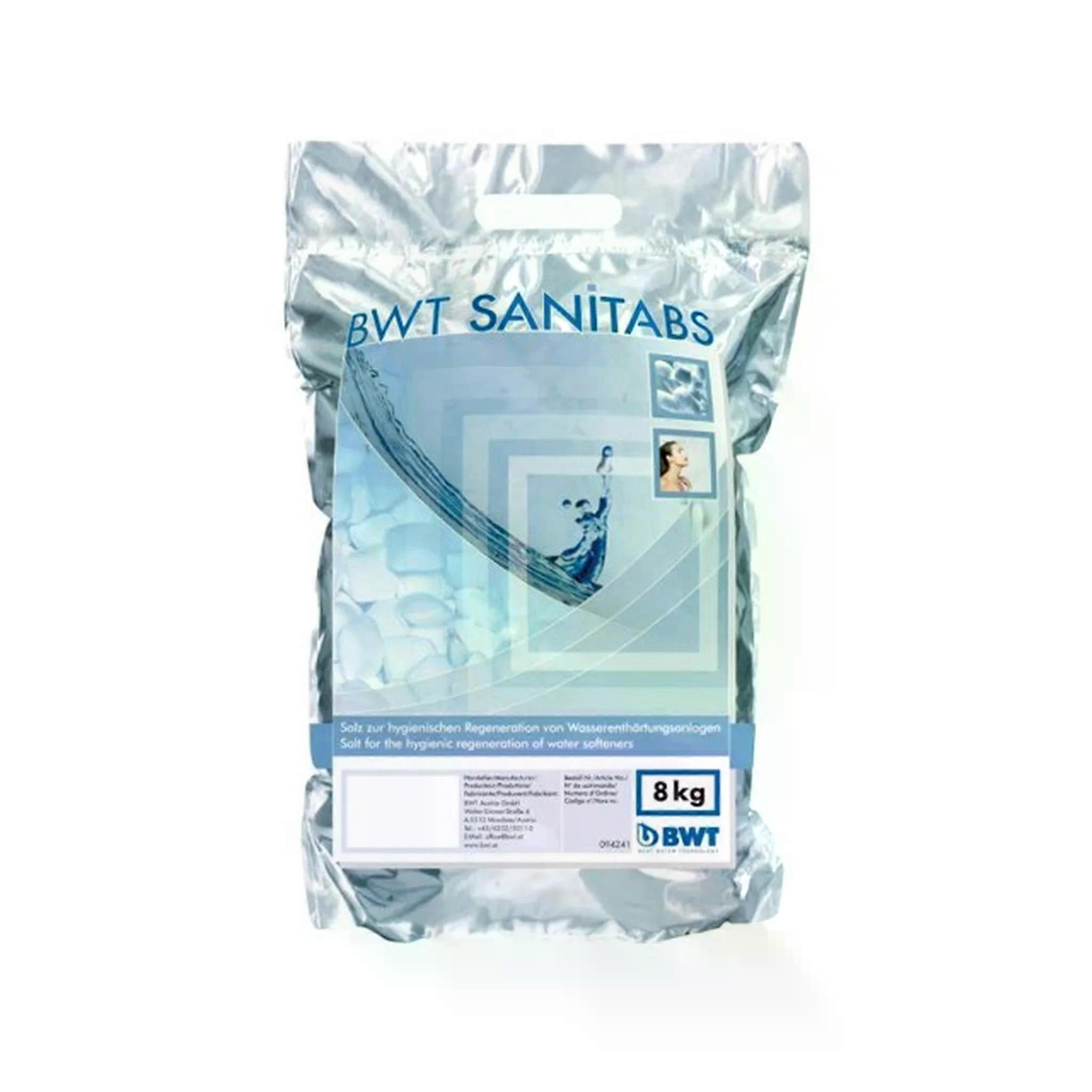 BWT Sanitabs, 8kg, 2-Phasen, Enthärtertabs, 1 Stk.