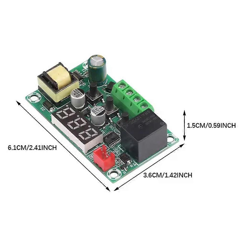 Electronic Temperature Temp Control Module Switch Waterproof Ntc DC220V 10A Electronic Digital Thermostat Module