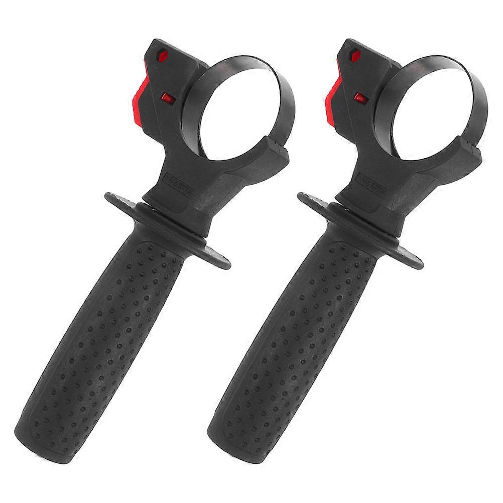 Electric Hammer Side Grip Handle for Versatile Use 2Pcs Impact Drill Accessory