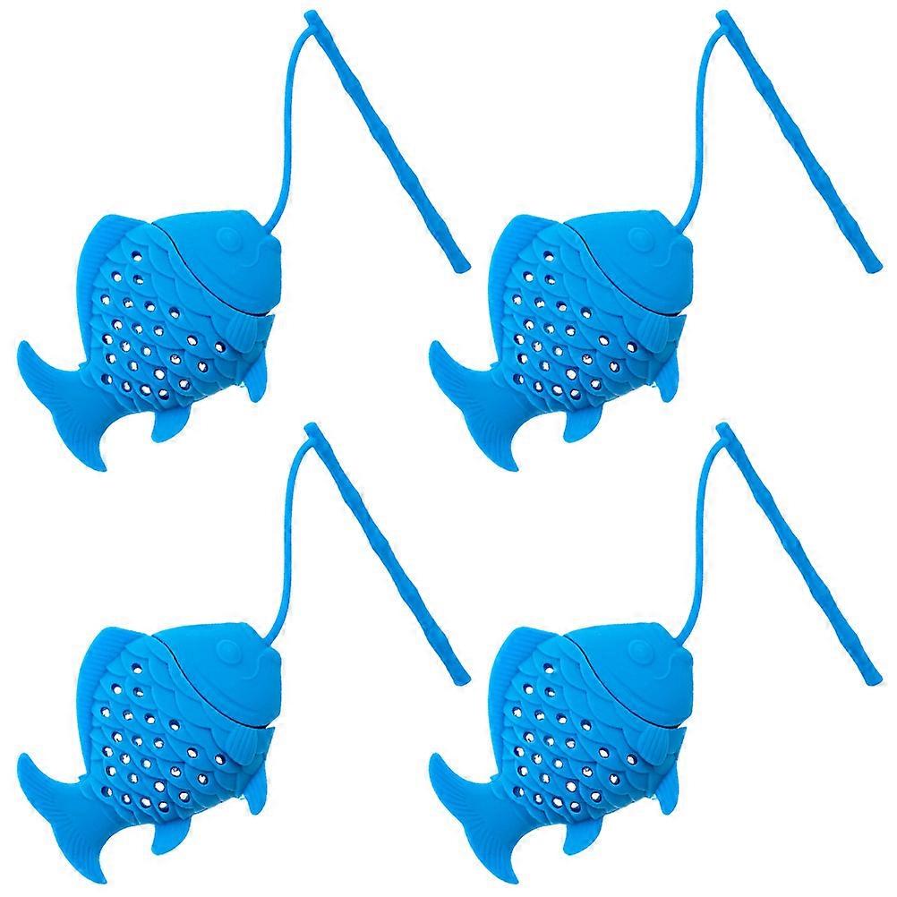 Tea Infuser Filter Silicone Tea Strainers for Brewing 8Pcs Pink Set