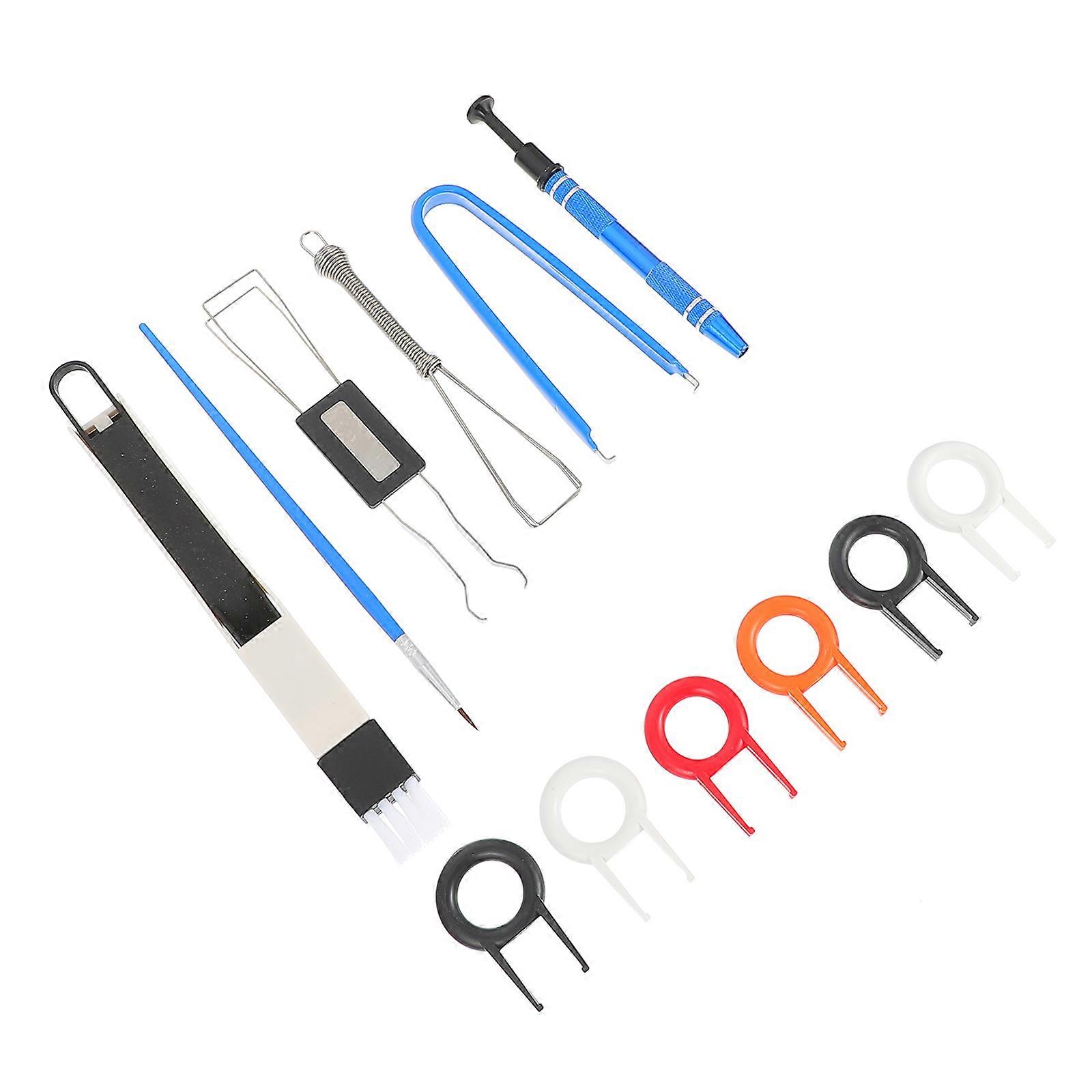 Keyboard Key Cap Puller Cleaning Kit Including Brush and Pen 1Set